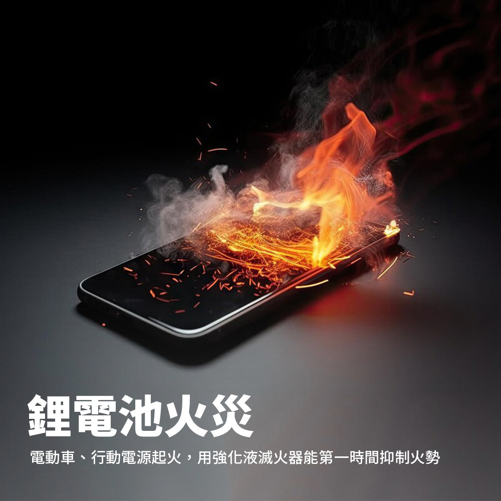 台灣製 3L中性強化液滅火器