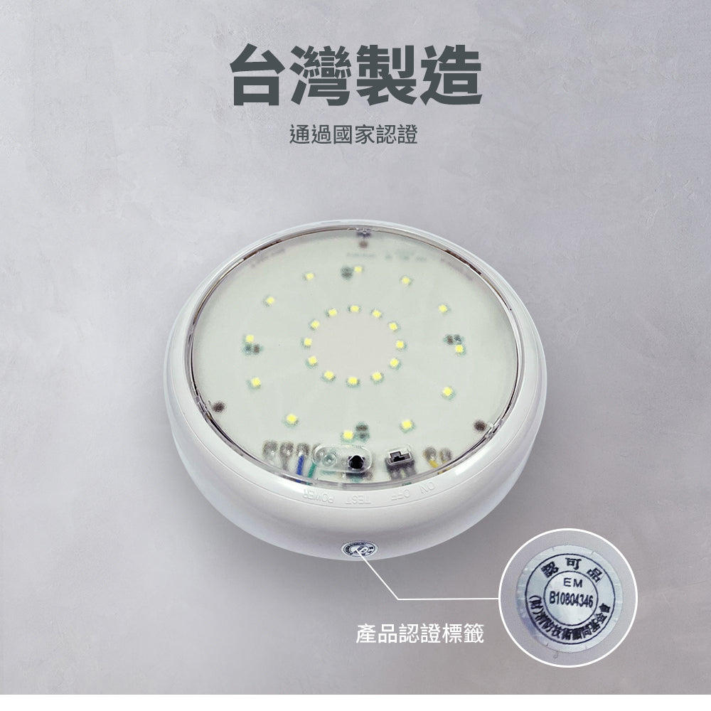 LED吸頂/壁掛兩用型緊急照明燈