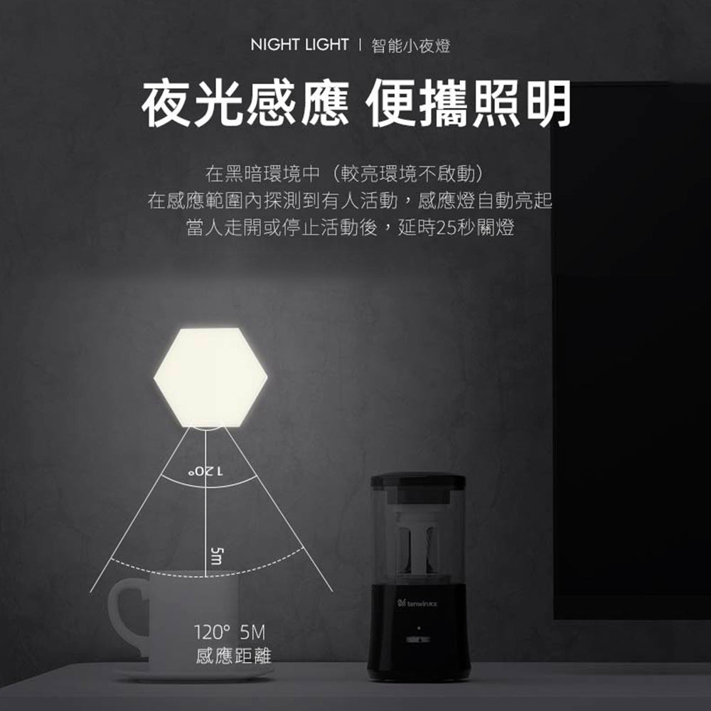 智能感應LED小夜燈
