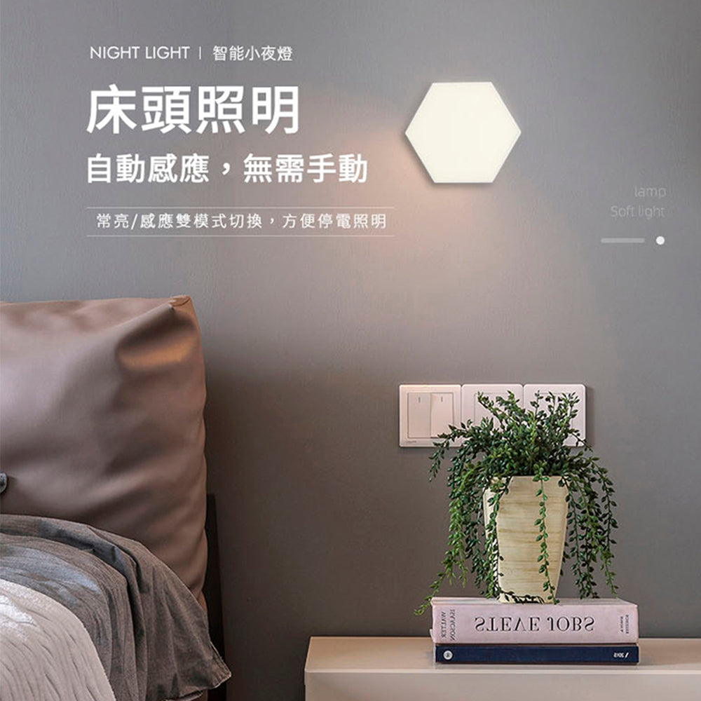 智能感應LED小夜燈