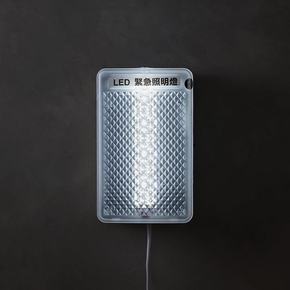 LED diamond grid emergency light