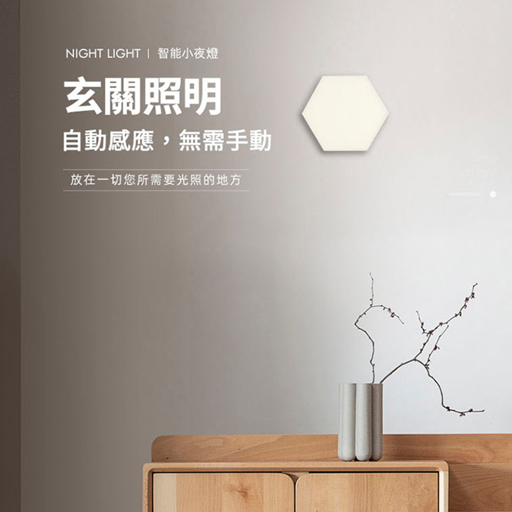 智能感應LED小夜燈