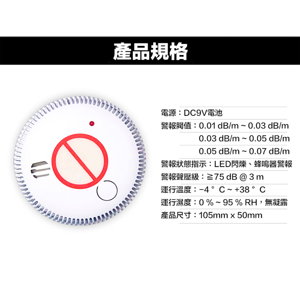 禁菸警報器