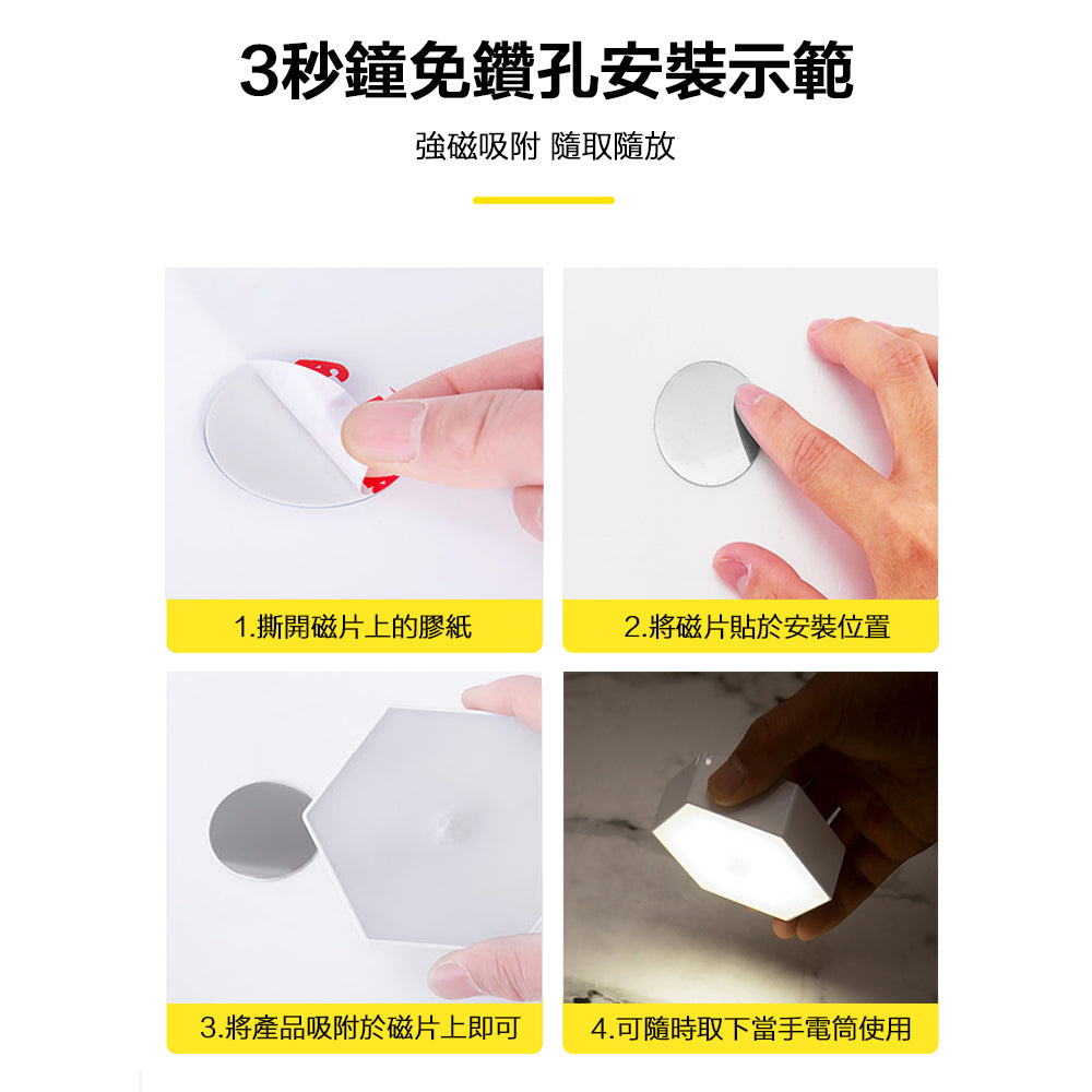 智能感應LED小夜燈